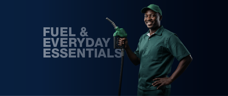 Groceries, fuel and essentials